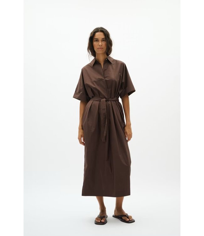 InWear Ellin Collar dress, Coffee