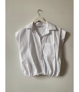 selectedbystijldepartment Blouse short sleeves White