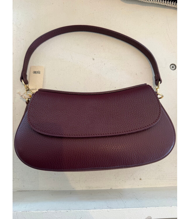 selectedbystijldepartment Bordeaux leather bag