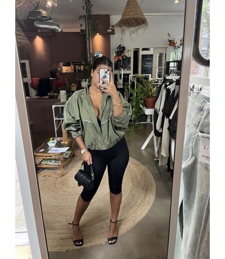 selectedbystijldepartment Jacket windbreaker, green ONE SIZE