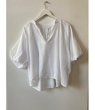 selectedbystijldepartment Blouse cotton white