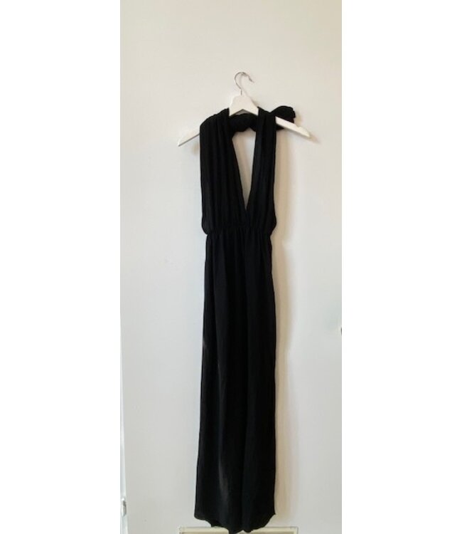 selectedbystijldepartment Dress low back split, Black
