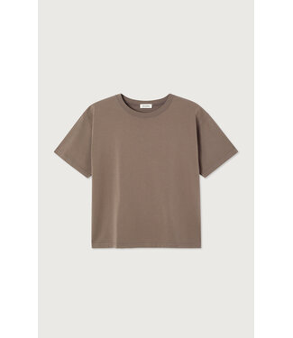 American Vintage T-shirt Droit col rond, Cendre Vintage