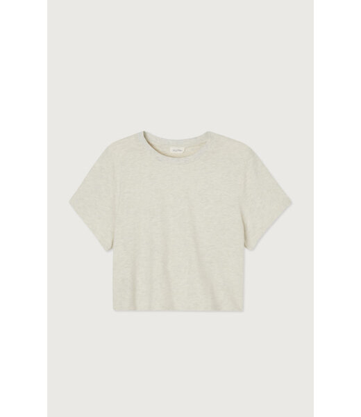 American Vintage T-shirt Ample col rond, Gris Chine