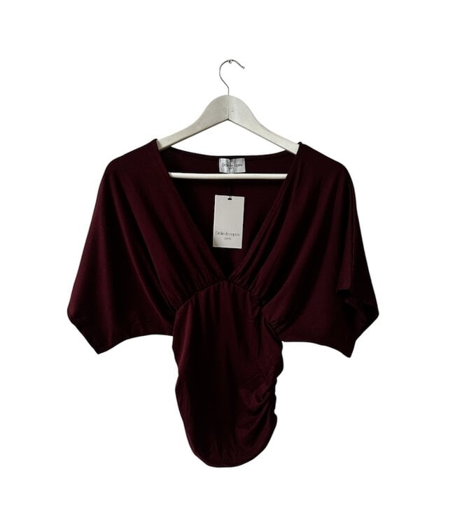 selectedbystijldepartment Top butterfly stretch, Bordeaux