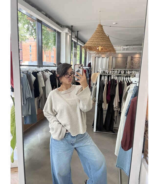 American Vintage Sweater col rond, Liegeos Chine