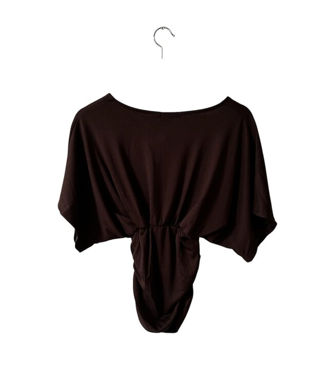 selectedbystijldepartment Top butterfly stretch, Brown