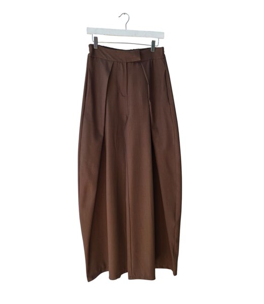 selectedbystijldepartment Trousers pantalon wide, Brown