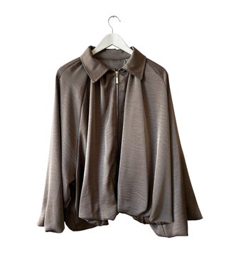 selectedbystijldepartment Jacket bomber satin