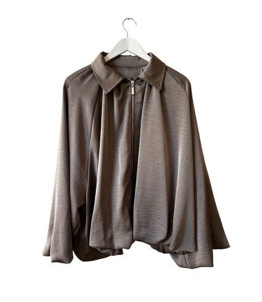 selectedbystijldepartment Jacket bomber satin