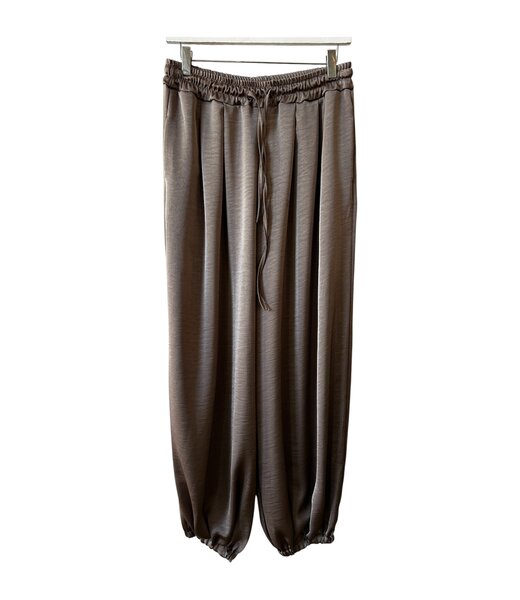 selectedbystijldepartment Pants Balloon satin, taupe