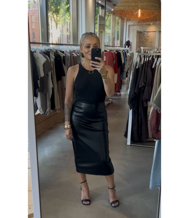 selectedbystijldepartment Skirt pencil, Black
