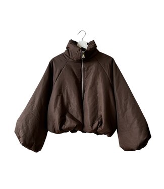 selectedbystijldepartment Jacket puffer, Brown