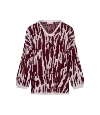 Studio Amaya Sweater Knitwear Mysa, Bordeaux