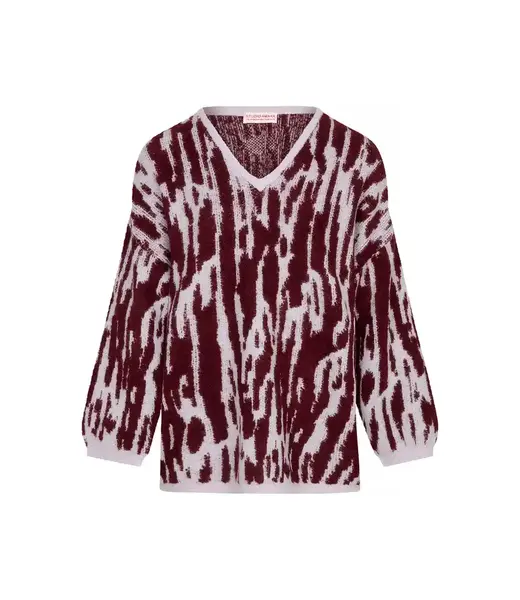 Studio Amaya Sweater Knitwear Mysa, Bordeaux