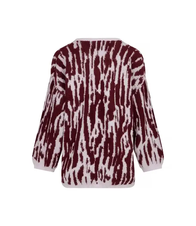 Studio Amaya Sweater Knitwear Mysa, Bordeaux