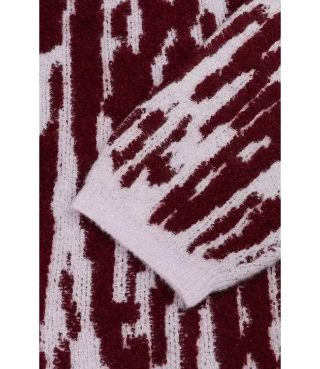 Studio Amaya Sweater Knitwear Mysa, Bordeaux