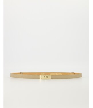 selectedbystijldepartment Belt Garcia Leather, Beige