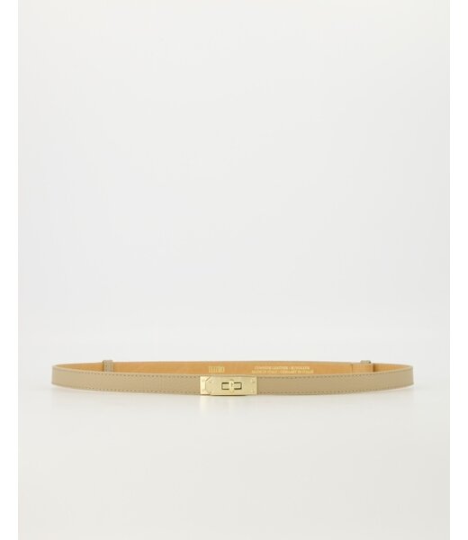 selectedbystijldepartment Belt Garcia Leather, Beige
