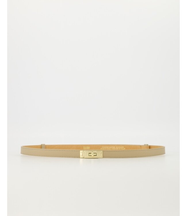 selectedbystijldepartment Belt Garcia Leather, Beige