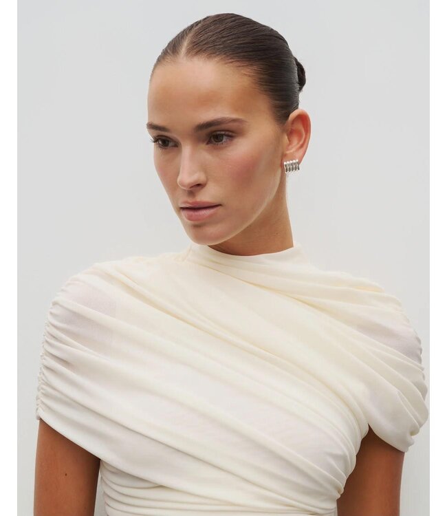 selectedbystijldepartment Top smocked, White