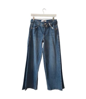 selectedbystijldepartment Jeans wide Queen of Hearts, Blue
