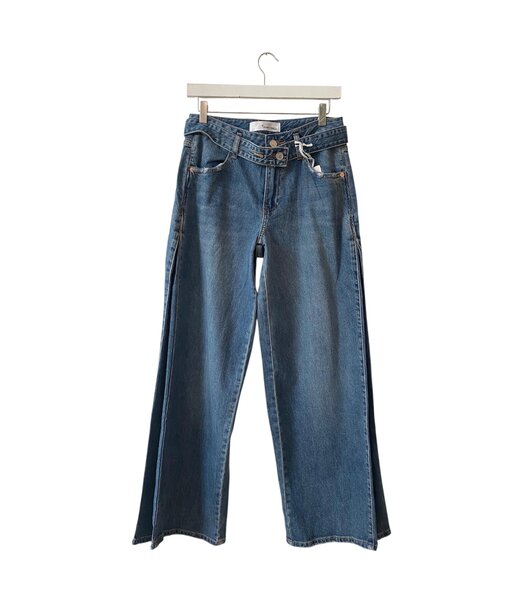 selectedbystijldepartment Jeans wide Queen of Hearts, Blue
