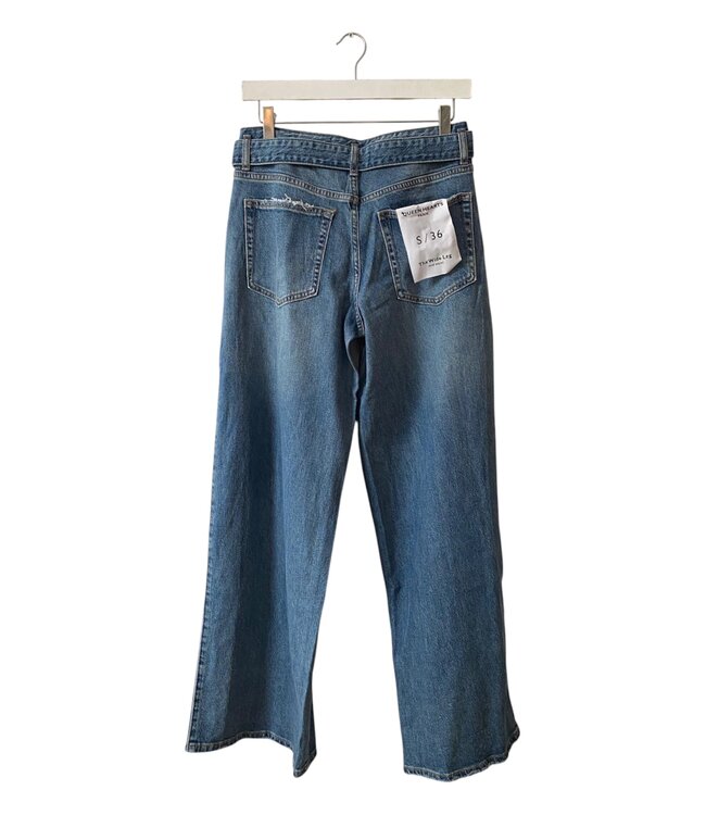 selectedbystijldepartment Jeans wide Queen of Hearts, Blue