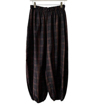 selectedbystijldepartment Pants print balloon, Brown