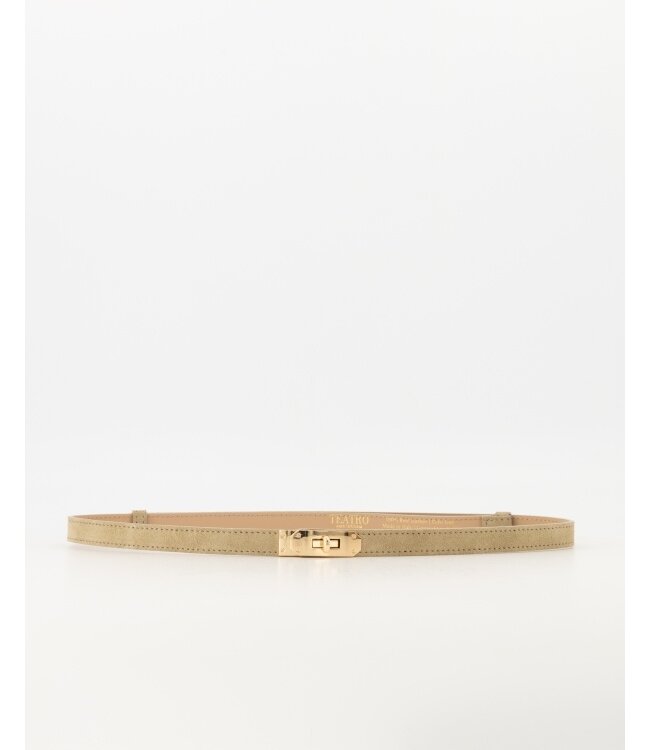 selectedbystijldepartment Belt Garcia suede, Beige