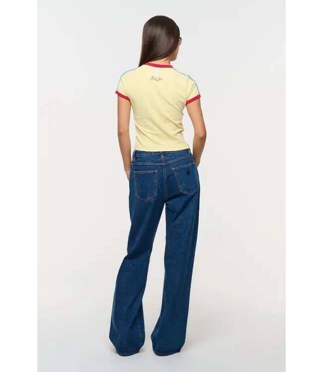 Abrand Jeans Mid Baggy Tavi, Blue