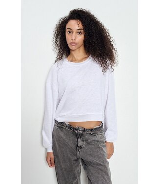 American Vintage Sweater Sonoma, Blanc