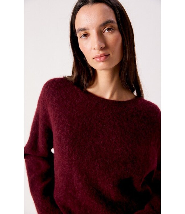 American Vintage Sweater Vitow, Grenat Chine