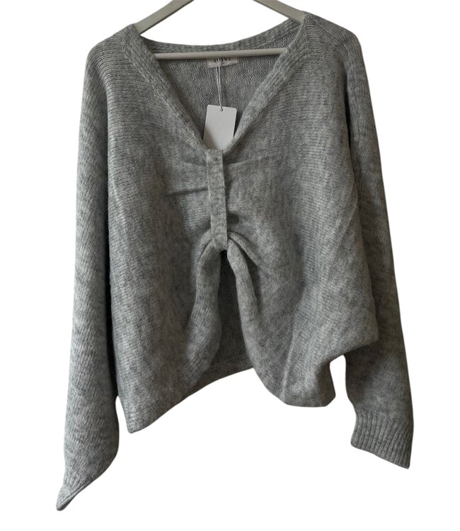 selectedbystijldepartment Sweater wool, Grey