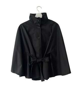 selectedbystijldepartment Jacket poncho, Black