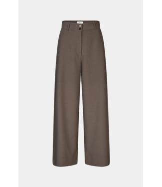 Five units Pantalon Laura, Mud Brown Melange