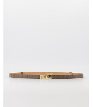 selectedbystijldepartment Belt Garcia croco, Taupe