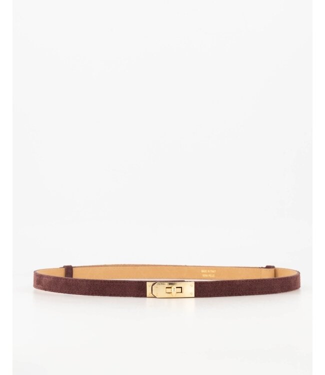 selectedbystijldepartment Belt Garcia Suede, Bordeaux