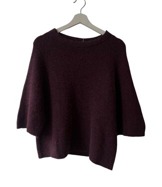 selectedbystijldepartment Sweater Midi Alpaca, Purple