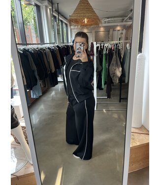 selectedbystijldepartment Tracksuit Set Oversized, Black