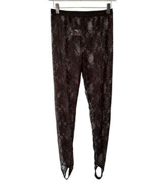 selectedbystijldepartment Legging Lace, Brown