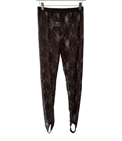 selectedbystijldepartment Legging Lace, Brown