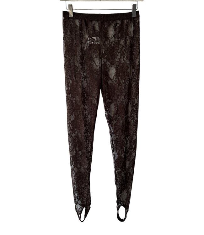 selectedbystijldepartment Legging Lace, Brown