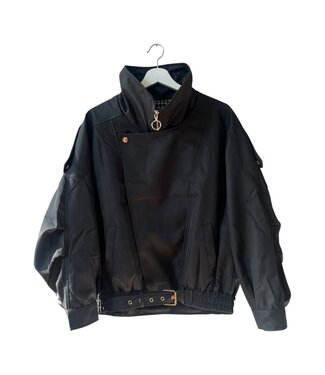 selectedbystijldepartment Jacket Bomber Belt, Black