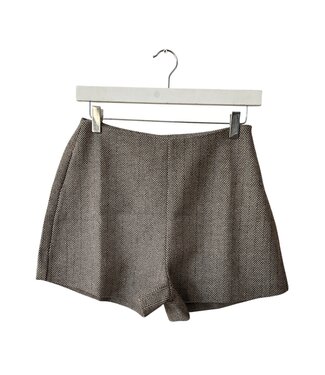 selectedbystijldepartment Short print, Brown/Creme