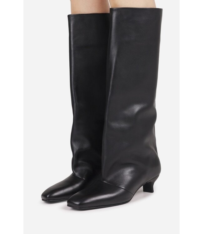 BRONX Smooth Leather Lill-y, Black