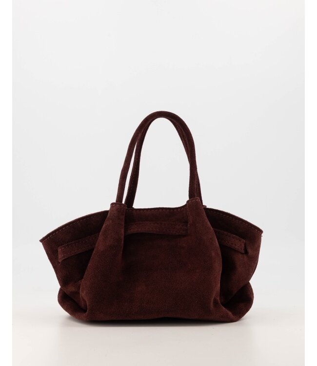 selectedbystijldepartment Bag leonie suede, Bordeaux
