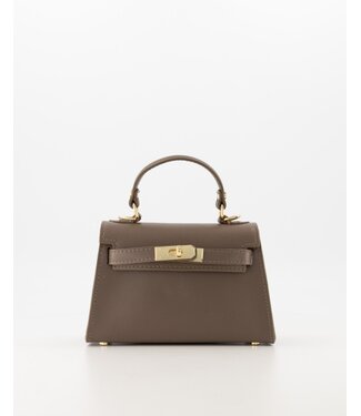 selectedbystijldepartment Bag Grace Leather, Taupe