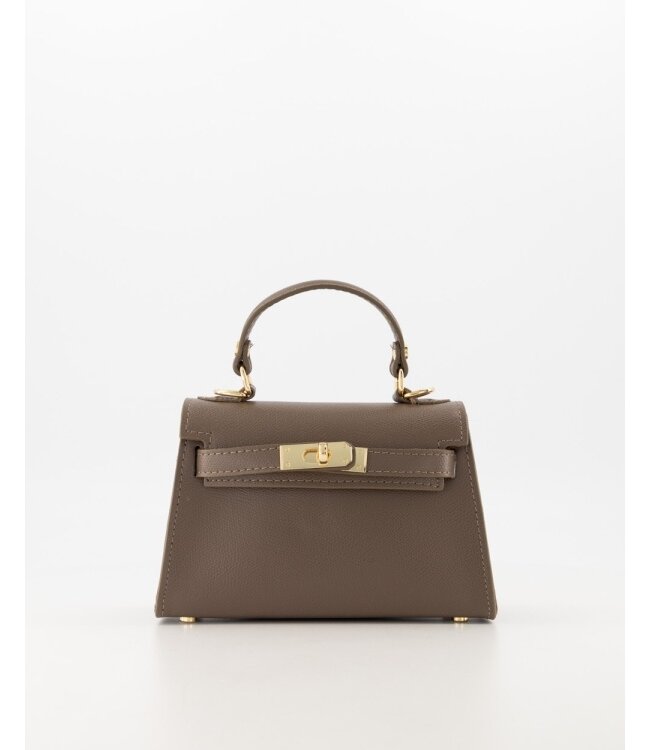 selectedbystijldepartment Bag Grace Leather, Taupe