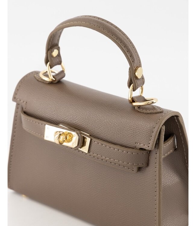 selectedbystijldepartment Bag Grace Leather, Taupe